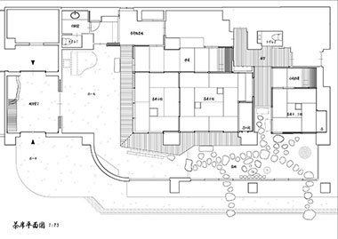 茶席平面図