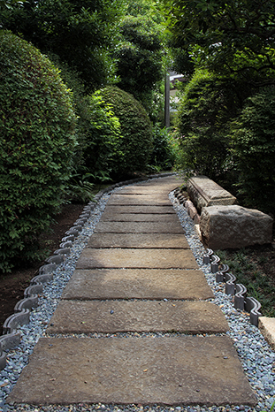 茶室『妙深庵』庭園入口