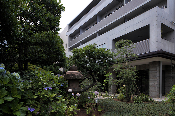 茶室『妙深庵』庭園風景